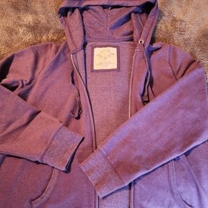 Hooded zip sweatshirt XL